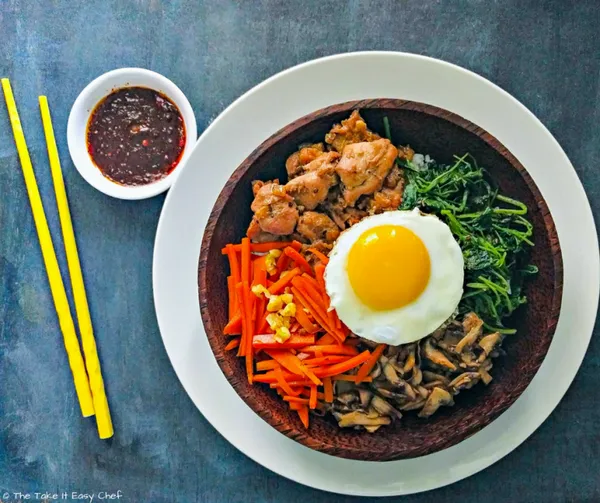 Bibimbap Chicken Bulgogi